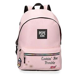 Pepe Jeans Forever Pink Rugzak 31x42x15 cm polyester 19,53 l
