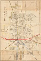 Marion Map Journal: Vintage Map Notebook