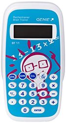 Genie BT11 12084 Räknare med Pedagogiska Spel, Blå