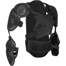 IXS Assault Evo Upper Protective Gilet Dorsale VTT/BMX Mixte Adulte, Noir, XSS