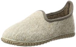 Rohde Kista, Pantofole Piatte Donna, Beige Lino 17, 39 EU