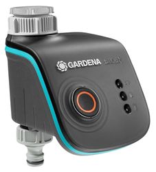 Gardena smart Water Control: do sterowania nawadnianiem przez aplikację na smartfona, ostrzega przed mrozem, technika zaworowa, idealny do systemu Micro-Drip-System lub Sprinklersystem (19031-20)