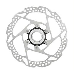 SHIMANO Rotor 160 mm centralne tarcze blokujące, dorośli unisex, wielokolorowe (wielokolorowe), XS