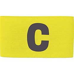 JAKO Team, Fascia da Capitano Unisex, Bianco, (02) Senior, 27x8,5cm