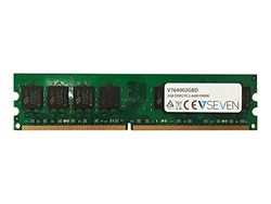 V7 V764002GBD V7 2GB DDR2 PC2-6400 800Mhz DIMM Desktop módulo de memoria - V764002GBD, verde