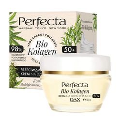 Perfecta Organic Collagen Anti-Wrinkle Cream with Collagen and Argan Oil for Day and Night 50+