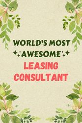 Leasing Consultant Notebook