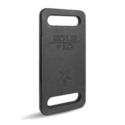 Yes4All ZXSV Gietijzeren Rucking Halterschijf voor Rugzak, 9 KG | 9,1 kg