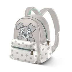 Disney Lady and the Trump Pup-Kid Preschool Backpack, Beige