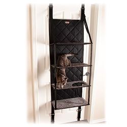 K&H Pet Products Hangin' Cat Tree - 4 Verdiepingen Grijs 30 X 65 X 65 Inch