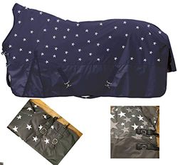 HKM San José Stars paardendeken lichtgrijs 145