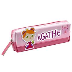 Pennenetui voor kinderen, voornaam meisje - Agathe - Draeger