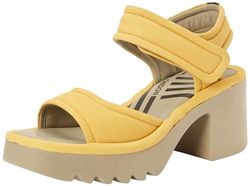 Fly London Mank433fly, Sandalia Mujer, Bumblebee, 38 EU