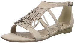 s.Oliver 28112 dam öppna sandaler, Beige sand 355-36 EU