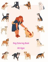 Kid-Friendly Dog Coloring Adventure: coloring Harmony for Kids and Grown-Ups
