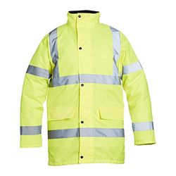 Blackrock pour homme Haute visibilité Manteau Jaune EN471 Classe 3