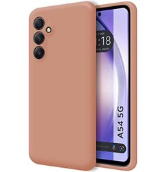 Tumundosmartphone Funda Silicona Líquida Ultra Suave para Samsung Galaxy A54 5G Color Rosa