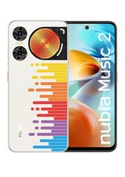 nubia Music 2 Melody Wave - Smartphone Android 14 con Display da 6.7" HD+, Fotocamera 50MP, Batteria 5000mAh, 4GB RAM e 128GB ROM, Processore Octa-Core, Display 120Hz, Ricarica Veloce 10W