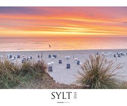 Sylt 2024 Picture Calendar XXL 60 x 50 cm High-Quality Wall Calendar in Landscape Format Landscape Calendar Wall Planner German Coasts