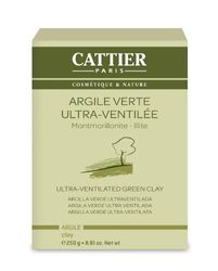 Cattier Vrac Argile Verte Ultra Ventilée 250 g