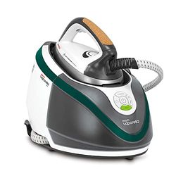 Polti Vaporella Next VN18.65, Centro de Planchado con Caldera de Alta Presión Max 7.2 Bar, Potencia 2200 W, Función Turbo y Eco, Autonomía ilimitada, Depósito 1.3 L, Steam Pulse 450g, Blanco y Verde