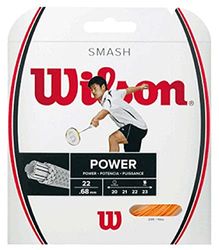 Wilson Smash 66 badmintonsträng 10 meter, orange,