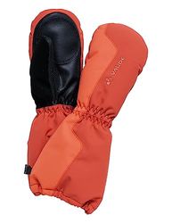 VAUDE Kids Snow Cup Mitten III Guanti, Hotchili, Set da 3 Unisex-Bambini e Ragazzi