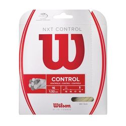 Wilson WRZ941900 Corda da Tennis NXT Control, 12.2 m, Unisex, Natural, 1.32 mm
