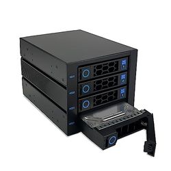 FANTEC 2552 WR-C3141-6G SAS/SATA 6G backplane behuizing voor 4 × 3,5 inch HDD/SSD op een plank in een 3 x 5,25 module