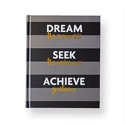 Fitlosophy Fitspiration Journal: 16 weken begeleide fitnessinspiratie, Dream Seek Bereiken