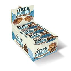 JC's TREK Protein Power Bar Millionaire Shortbread - Plant Based - Gluten Free - Vegan Snack - 55g x 16 Bars