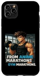 From Anime Marathons to GYM Marathons Coque pour iPhone 11 Pro Max