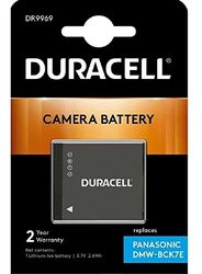 Duracell DR9969 - Bateria para câmara digital 3,6 V, 630 mAh (substitui a bateria original da Panasonic DMW-BCK7E)
