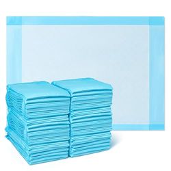 Medline Ultra Lightweight Tissue and Plastic 17” x 24” Disposable Underpad, Great for Changing Table and Surfaces, 100 Count