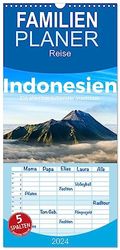 Familienplaner 2024 - Indonesien - Ein atemberaubender Inselstaat. mit 5 Spalten (Wandkalender, 21 x 45 cm) CALVENDO: Entdecken Sie das grandiose Indonesien, so wie Sie es noch nie gesehen haben.