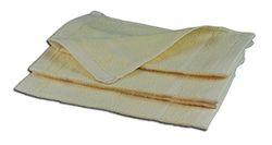 Gözze - Asciugamano Piccolo, Set da 4 Pezzi, Morbido e Assorbente, 100% Cotone, 30 x 30 cm - Vaniglia