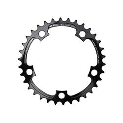 Spécialités TA Zelito Triple 74pcd 8/9/10 Speed Chainring, Inner 26t, Black