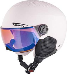 ALPINA Unisexe - Enfants, ZUPO Visor Q-Lite Visierhelm, Rose Matt, 48-52 cm