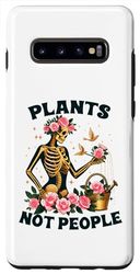 Coque pour Galaxy S10+ Plantes Pas Personnes Squelette Drôle