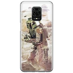 ERT GROUP mobile phone case for Xiaomi REDMI NOTE 9 PRO/ 9S original and officially Licensed Star Wars pattern Boba Fett 001 optimally adapted to the shape of the mobile phone, case made of TPU