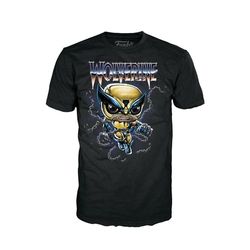 Funko Boxed Tee: Marvel: Wolverine: - Extra Large - (XL) - T-Shirt, Maglietta - Vestiti - Idea Maniche Corte per gli Adulti Uomini e Donne - Merchandising Ufficiale Fans