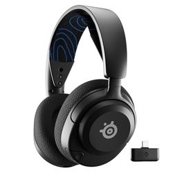 SteelSeries Arctis Nova 5P Wireless PS5 Gaming Headset - Neodymium Magnetic Drivers - 100+ Audio Presets via App - 60H Battery - 2.4GHz or BT - ClearCast Gen2.X Mic - Supports PS4, PC, Switch, Mobile