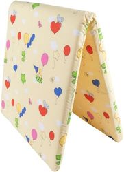 POUPY Matelas Pliable pour lit de Voyage en Polyester Amovible, Lavable et Parfait pour Vos Voyages