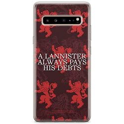 ERT GROUP Custodia per Samsung S10 5G Originale e Ufficiale Game od Thrones Motivo Trono di Spade 018 perfettamente adattata alla forma del telefono cellulare Custodia in TPU