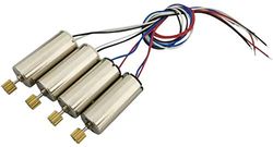 YUNIQUE Espana 4 Piezas de RC Motor Quadcopter pour H8C H8D DFD F183 helicóptero Accesorios recambios Kit de reparación