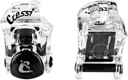 Cressi Buckles For Mask Hebillas de Repuesto para la máscara de Buceo Moon Kid, Unisex-Adulto, Claro, Talla única