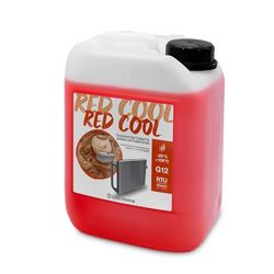 ERRECHOME Red Cool, Red Coolant and Antifreeze -20°C/+106°C, Fluorescent Formulation with organic-based OAT inhibitor package, G12, Ready to Use, 5 Litre
