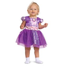 Lucky-all star 129609W - EU Disfraz Infantil Disney Rapunzel Classic, Talla 12-18 Meses