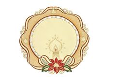 Bellanda 80990BA Round Placemat, Polyester, champagne, 40 x 40 x 0.5 cm