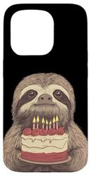 Funny Birthday Celebration with this Cool Sloth Costume Case for iPhone 15 Pro